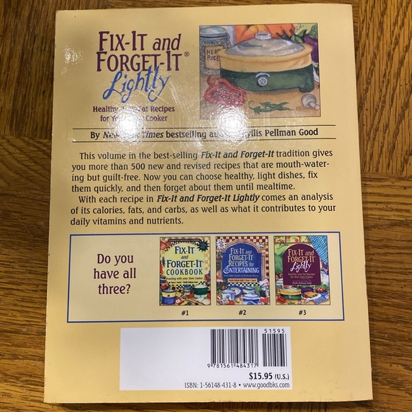 Great Condition Set of 2 Fix it and Forget it Cookbooks - Picture 3 of 5